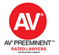 av preeminent rated lawyers logo